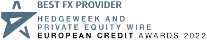 Hedgeweek and Private Equity Wire - European Credit Awards 2022 - Best FX Provider